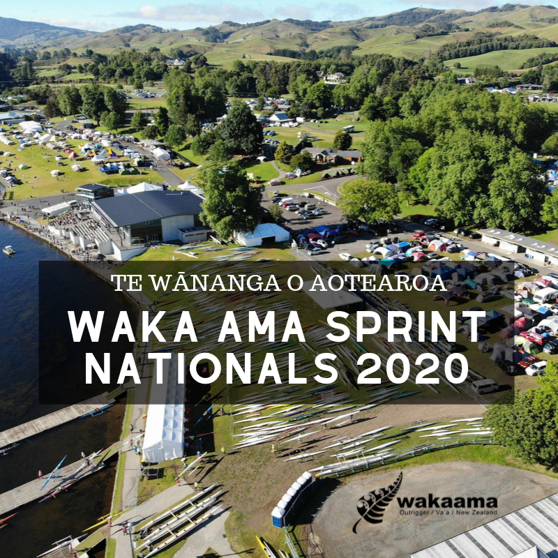 Te Wānanga o Aotearoa Waka Ama Sprint Nationals 2020
